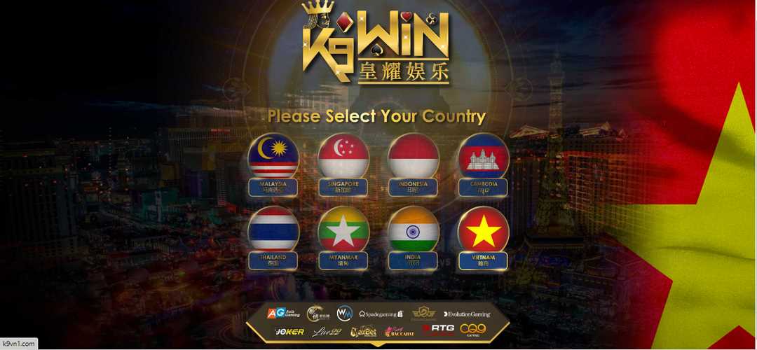 K9Win cung ứng trên đa dạng quốc gia tại Đông Nam Á