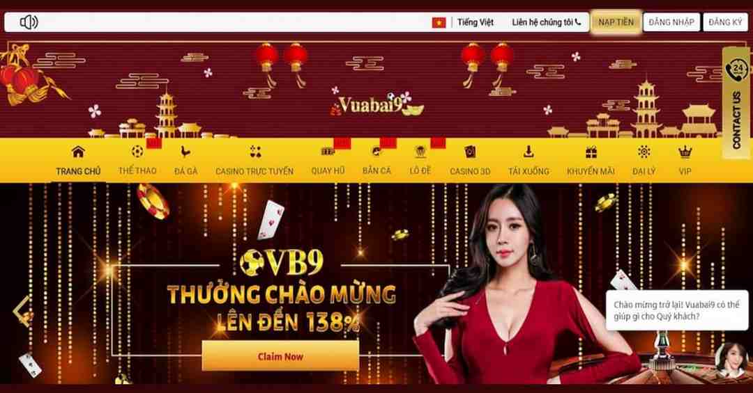 Casino trực tuyến tại Vuabai9